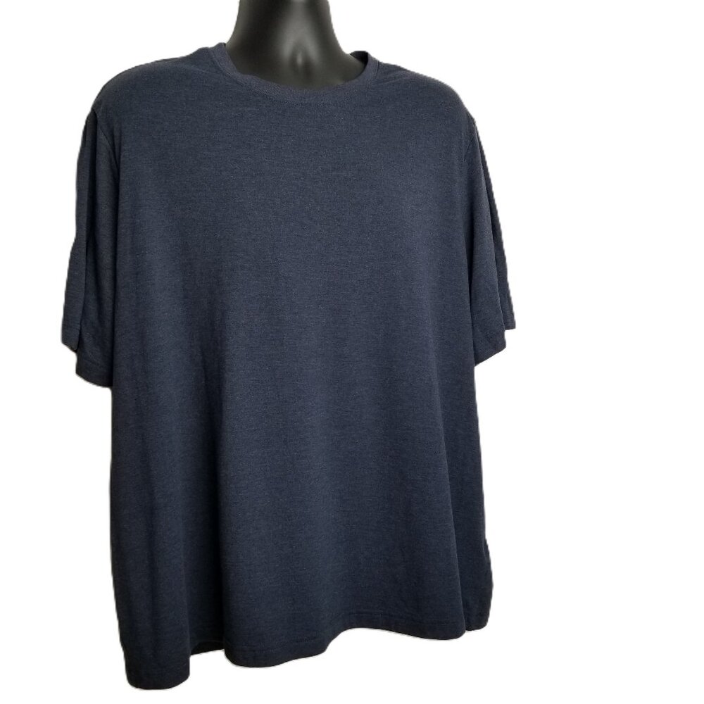 Athletic Works Tri Blend Tee Shirt 3XL Navy Blue Heather Athleisure